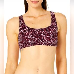 Scoop Neck Swim Crop Top